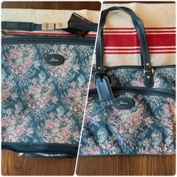 NWT Vintage Luggage Set