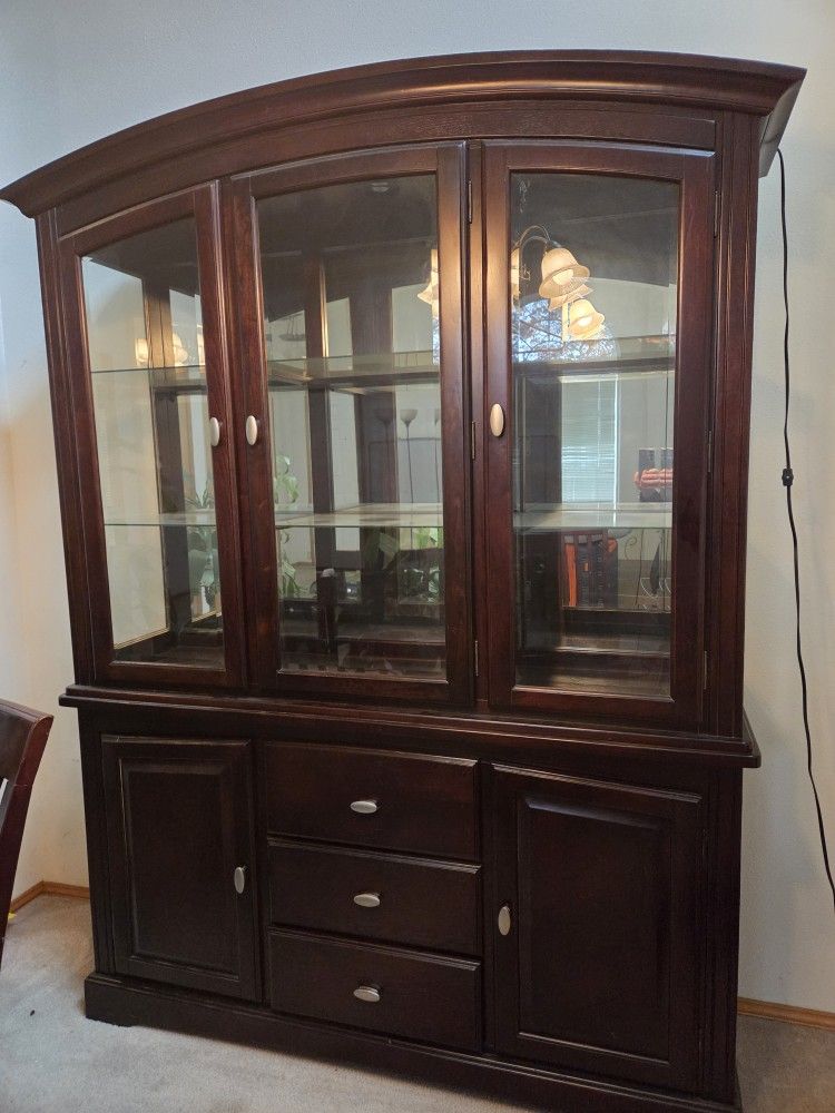 Dining Room Buffet and Hutch
