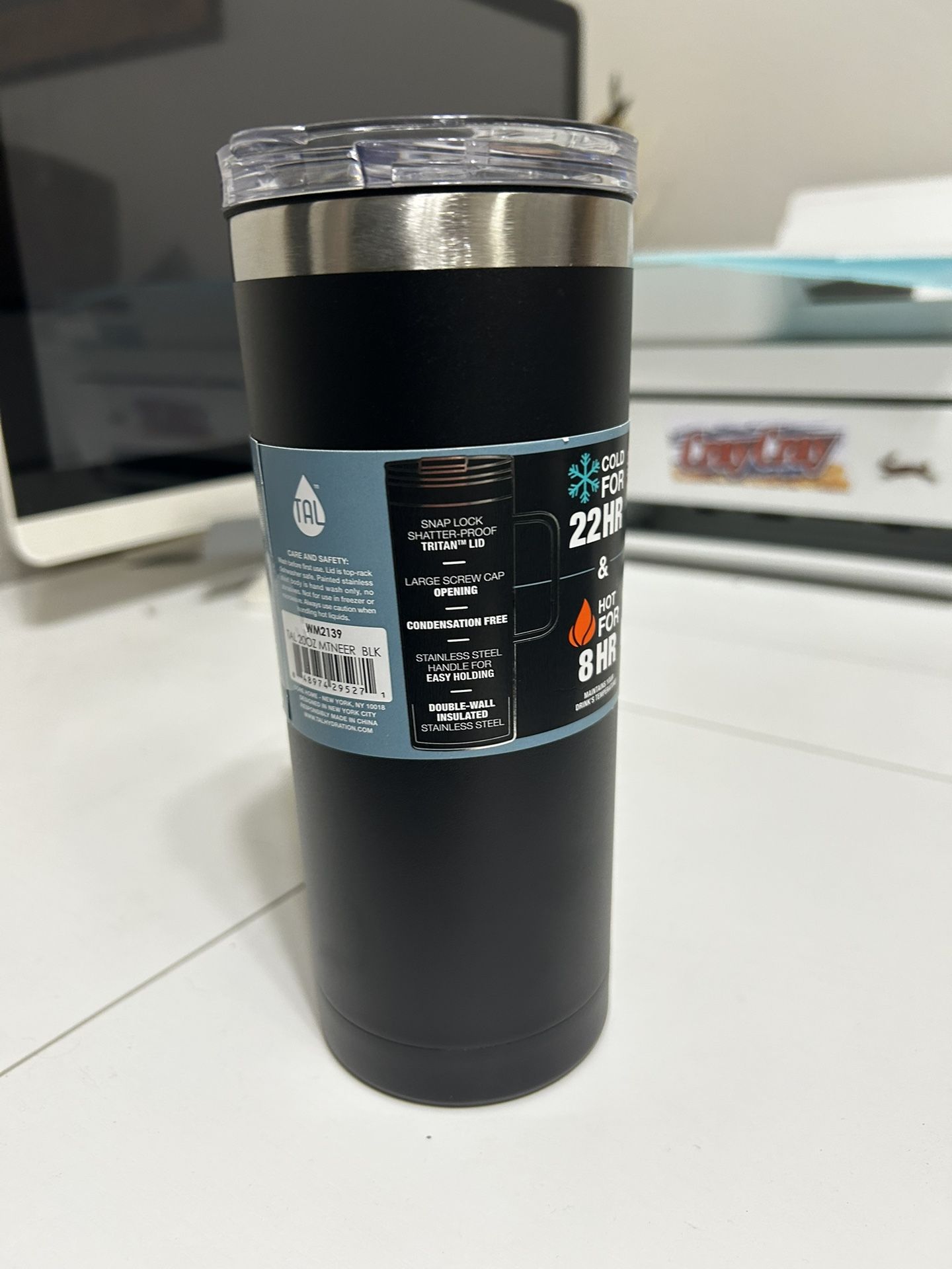 Hot/cold W/ Snap Lock 20 oz Cup 