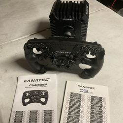 Fanatec F1 Club sport V2.5 Wheel & CSL DD Base QR1 + 