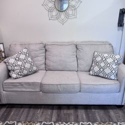 Sofa With Matching Love Seat 