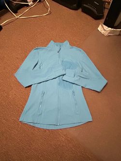 Light lululemon  Blue Full-Zip Fleece Jacket