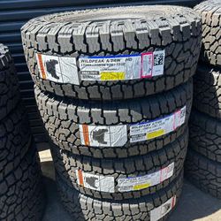 LT285/75/16 FALKEN WILDPEAK AT4W 4 NEW TIRES LLANTAS NUEVAS 