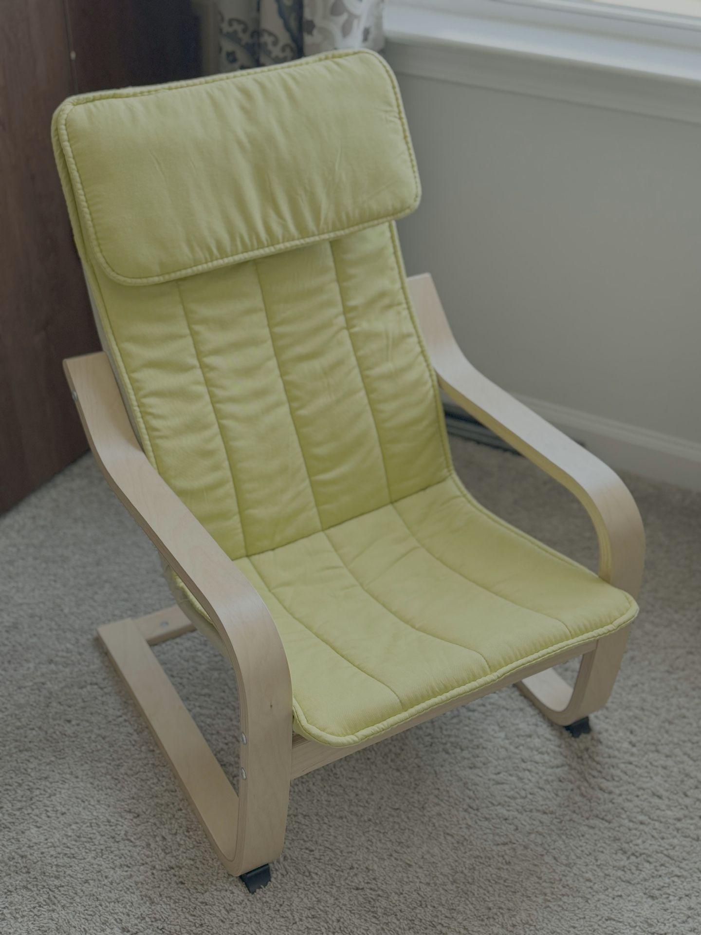Poang chair for kids- Green