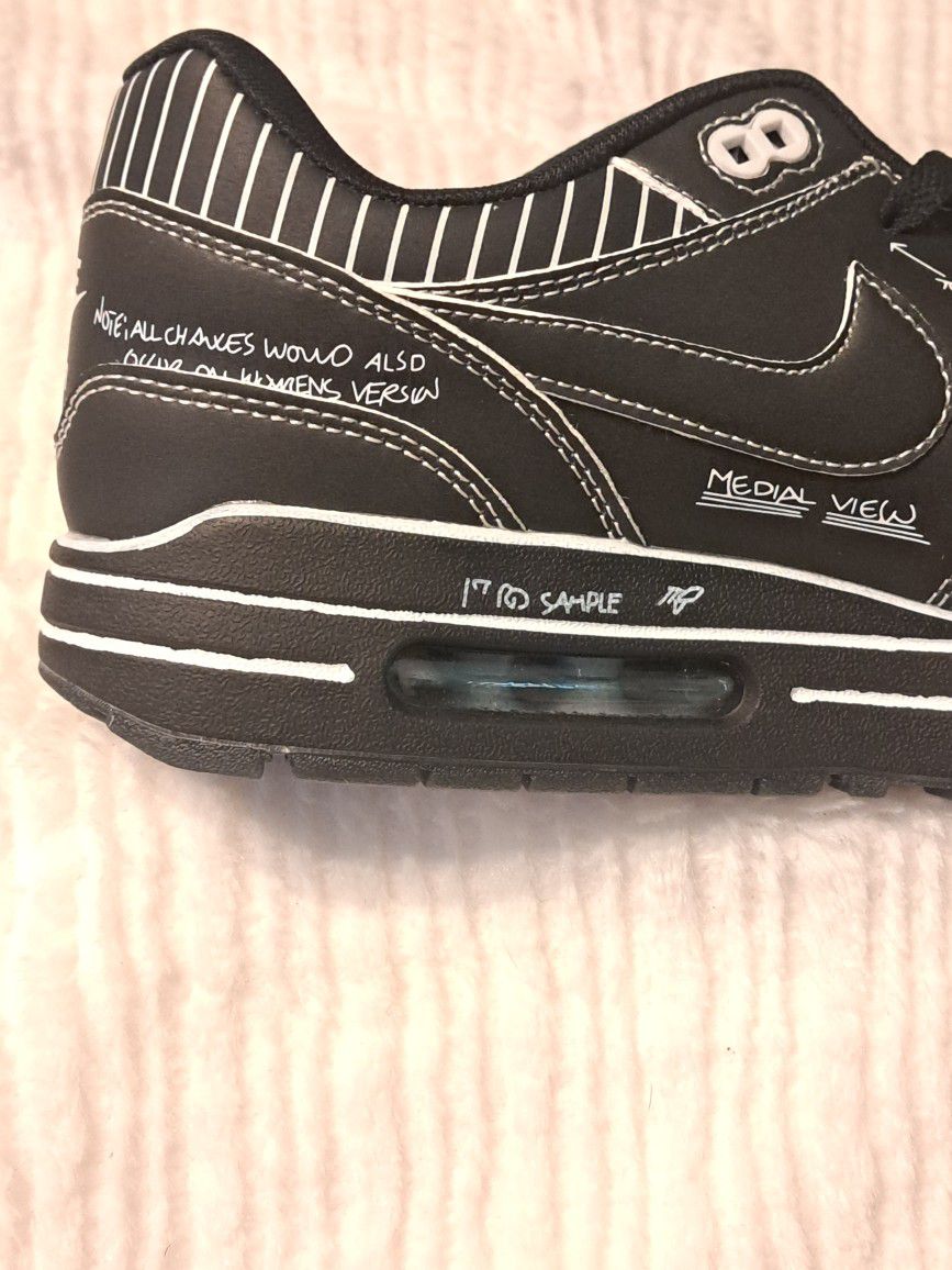 NEW! Nike Air Max 1 Sketch to Shelf RARE Black for Sale in