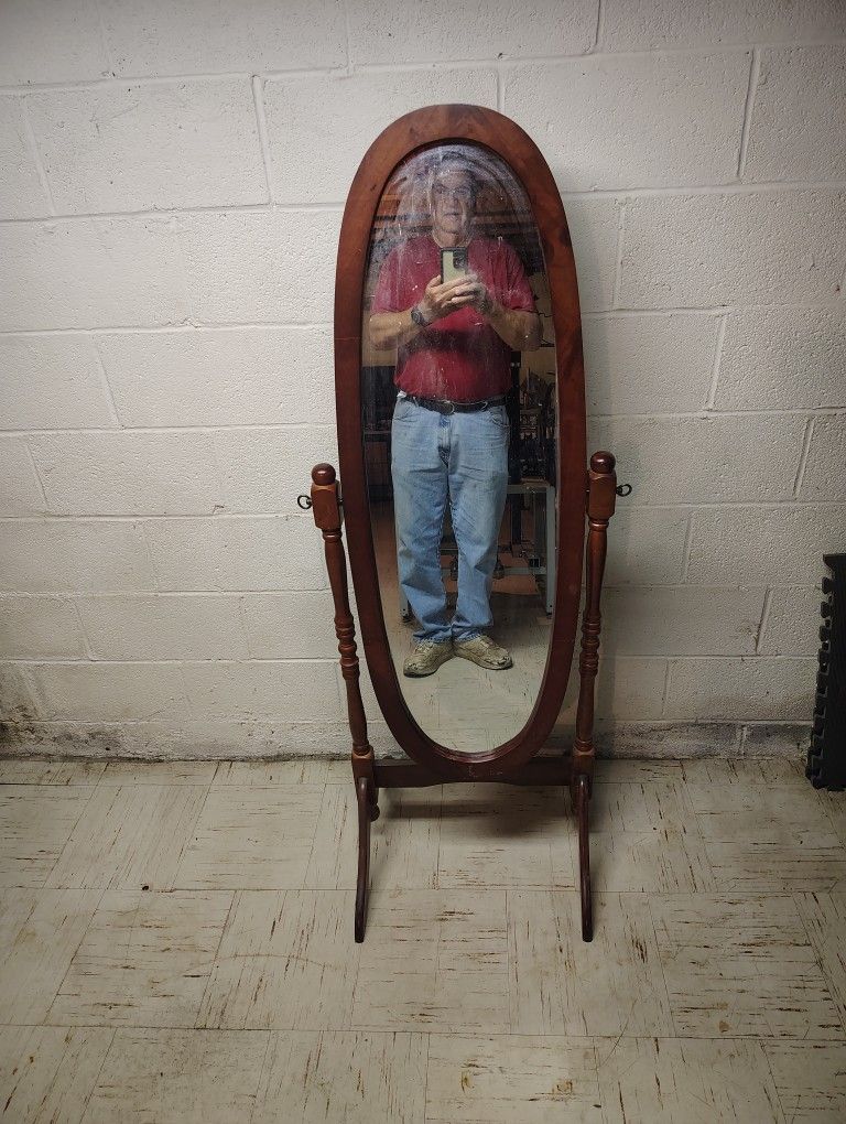 Antique Full Length Mirror