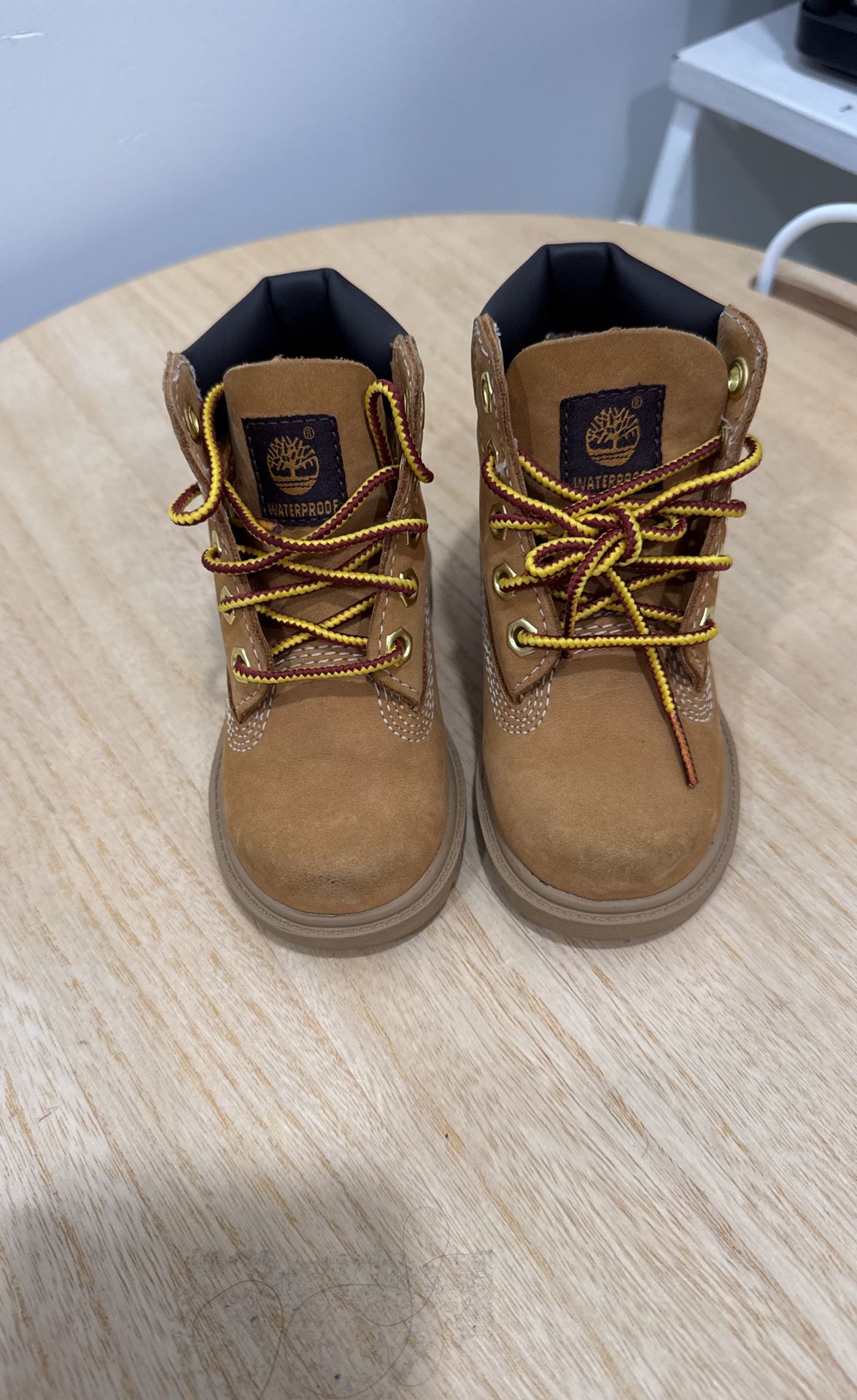 Timberland Kids/toddler Boots:Shoes, Waterproof, Tan Size 5