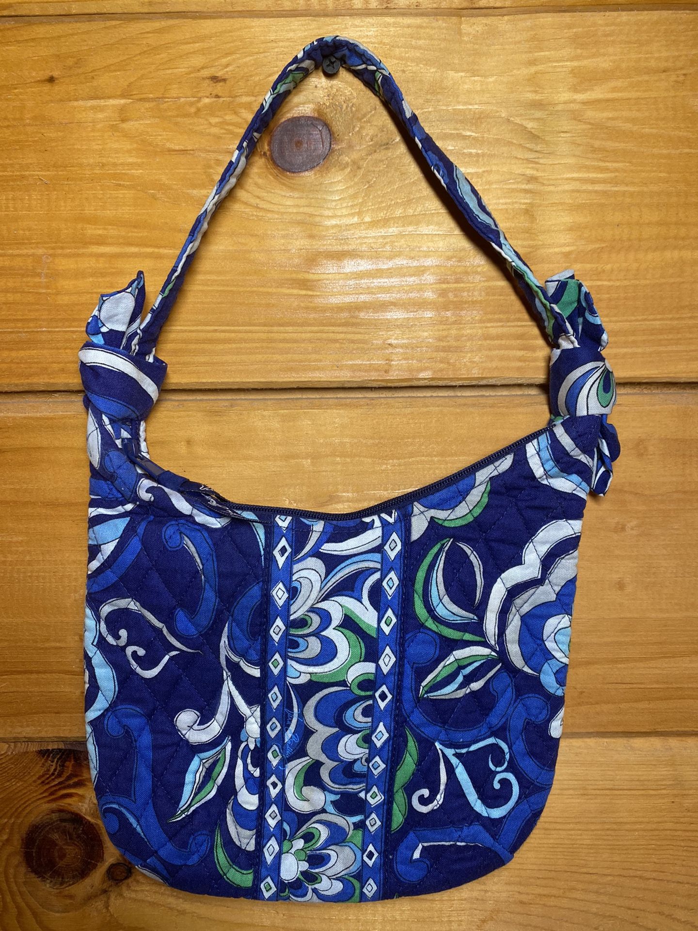 Vera Bradley Mediterranean Blue Small Handbag Tote