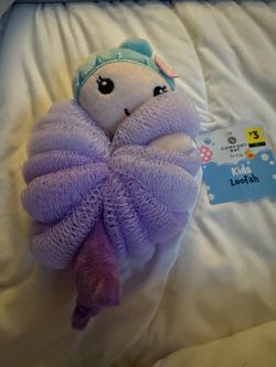 Comfort Bay Kids Loofah Bath Sponge