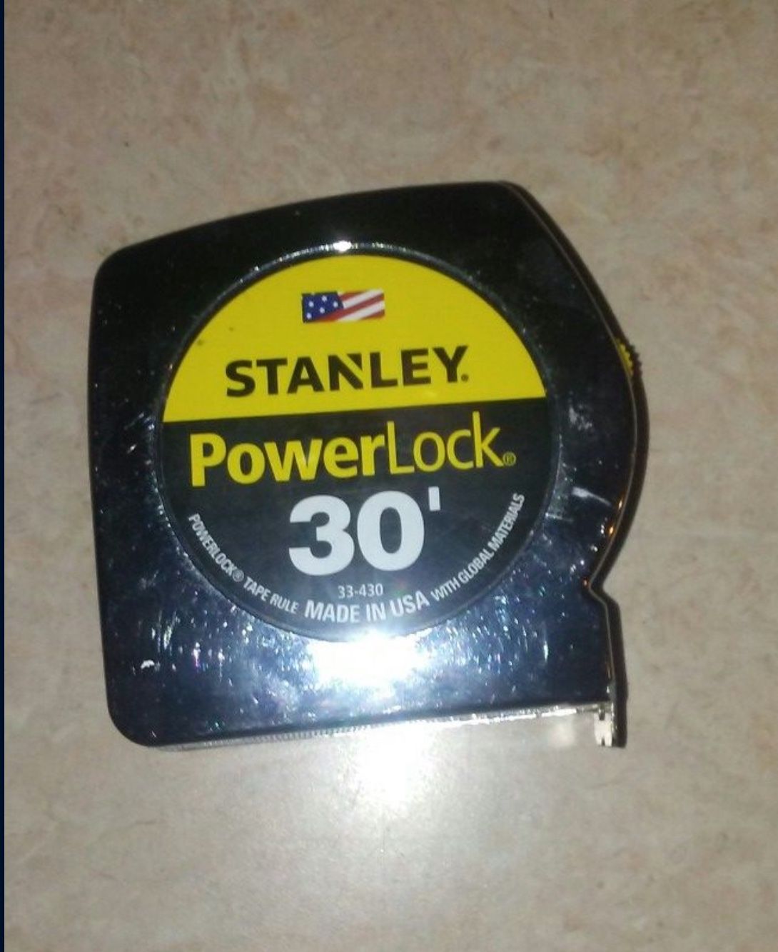 Stanley powerlock 30' measuring tape