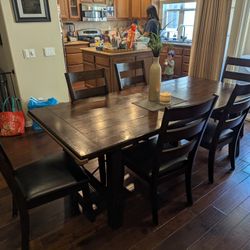 Large Dining Table For 8