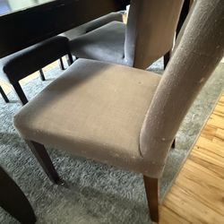 dining table and 4 chairs