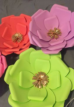 Paper flowers 🌺