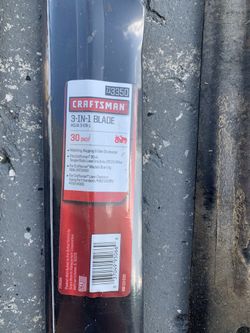 Craftsman 30” Mower Blades