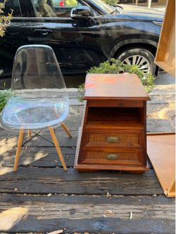 FREE SIDE TABLE, CHAIR AND DESK