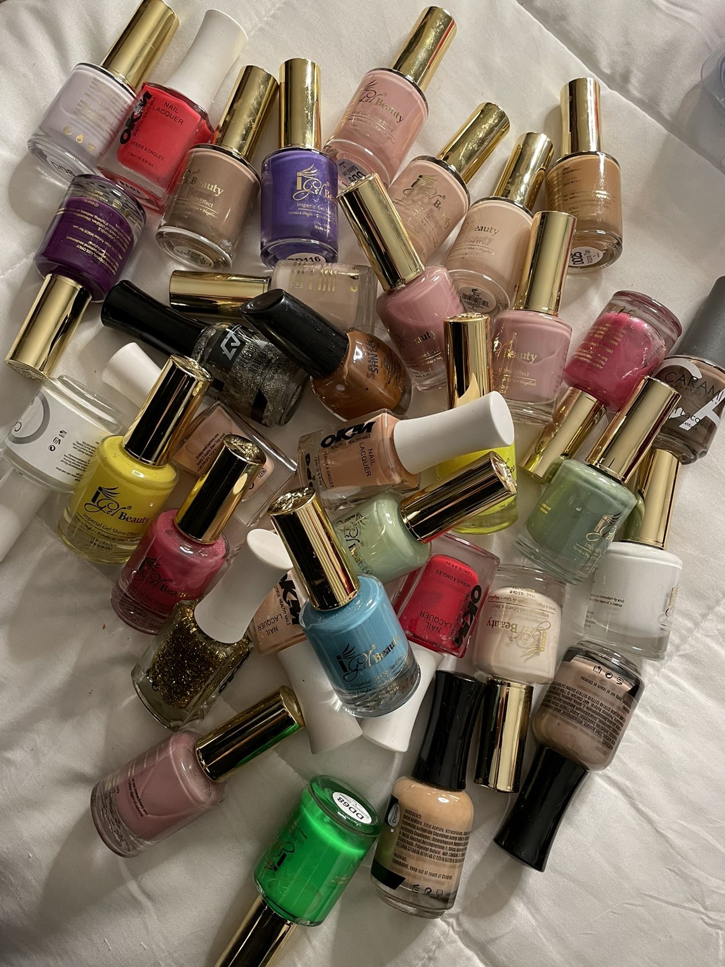 34 Nail Polishes All New