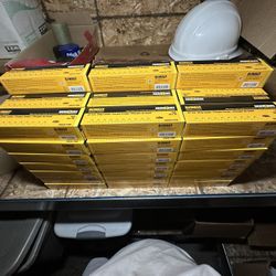 Lot of 66 DEWALT 50626-PWR BOX OF .27 CAL. STRIP LOADS YELLOW POWER LEVEL 4