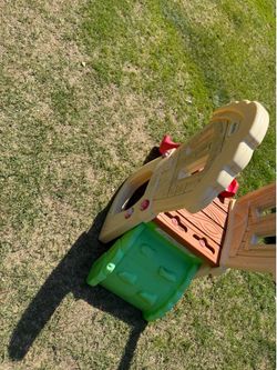 Climber slide comes apart in seconds