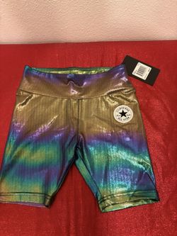 Brand New Girls Converse Multicolor shorts - kids Size Small - Christmas Gift - Simi Valley 