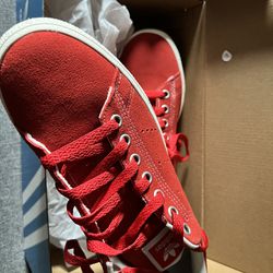 Red Suede Adidas 