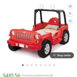 Kids Jeep Bed