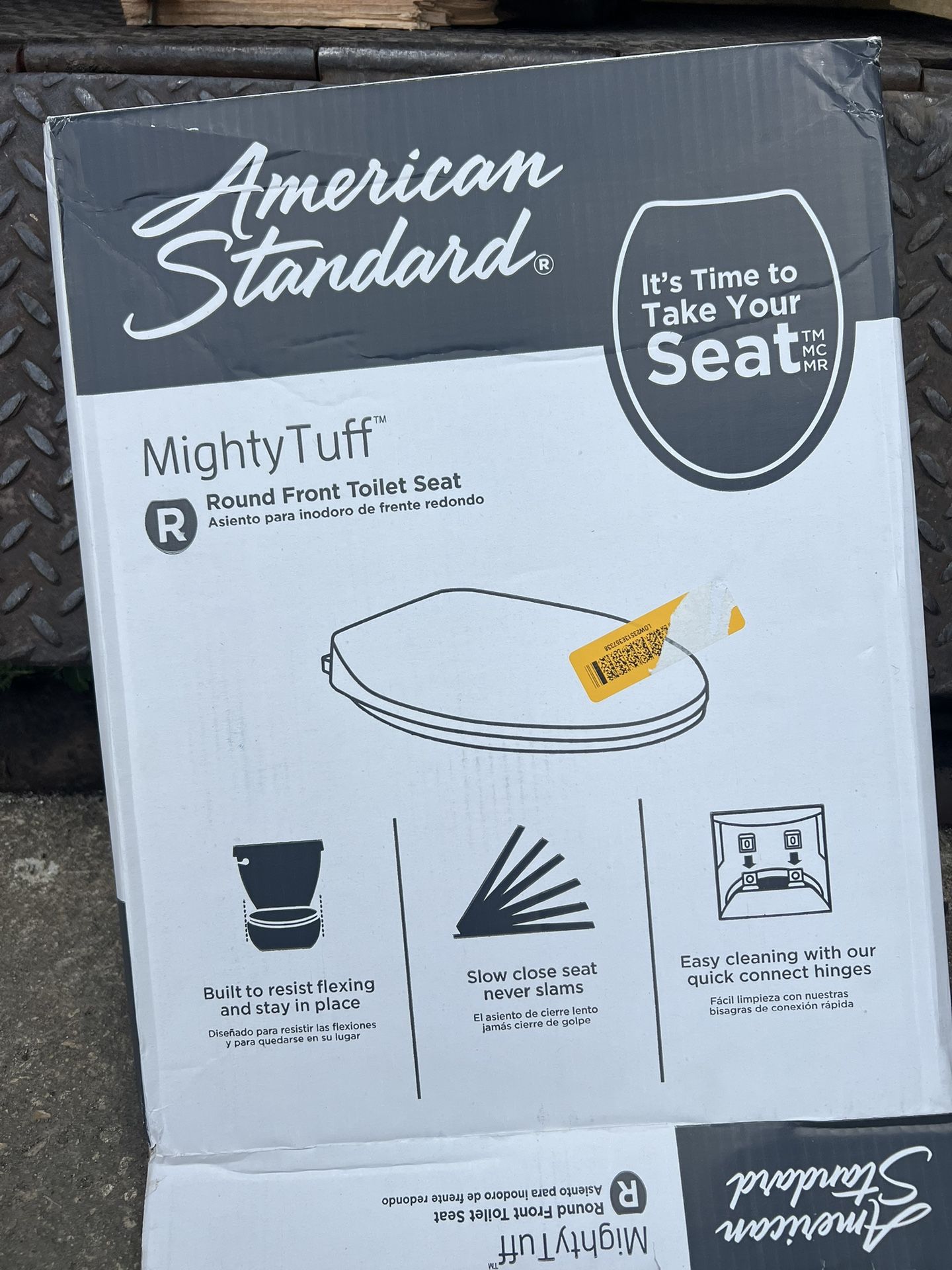 American standard Round Front Toilet Seat