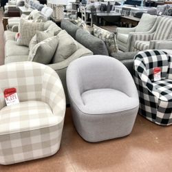 New Small Swivel Chairs — CLEARANCE 