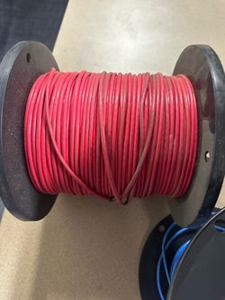 Belden Red Wire Spool