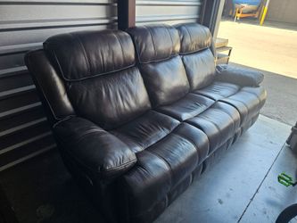 Leather Sofa Recliner
