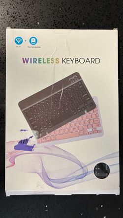 Wireless Rechargeable Keyboard