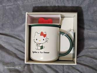‼️PLEASE READ DESCRIPTION‼️Hello Kitty Starbucks Ceramic Mug 2025 Release