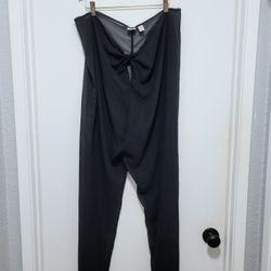 Victoria's Secret Swim Beachwear Sheer Mesh Tie-Front Cover Up Pants Women's L