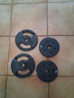 Rubber weight plates 2.5