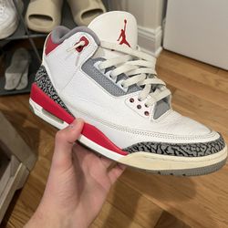 Jordan 3 Fire Red