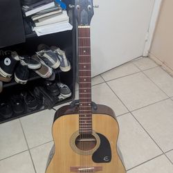 Epiphone acoustic guitar