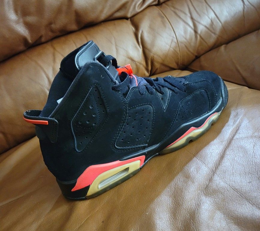 Air jordan 6 store black infrared 1991