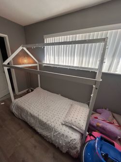 Twin bed frame only