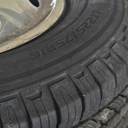 16-inch Tire Like New With Dully Wheels 