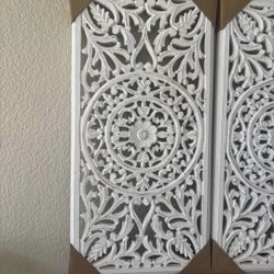 Carved Wooden Wall Decor 