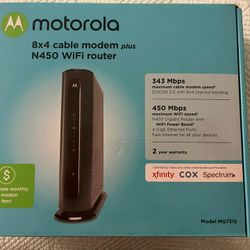 Motorola MG7315 Modem WiFi Router Combo