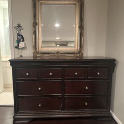 Dresser and Mirror