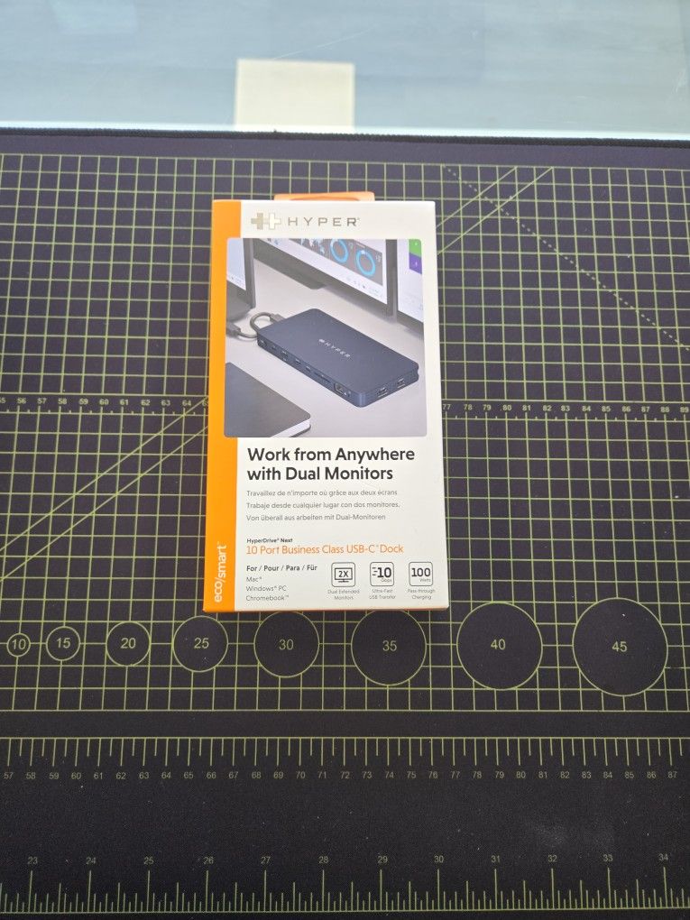 HYPER 10 PORT BUSINESS CLASS USB C DOCK