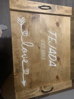 Personalized Wood Sign 🪧