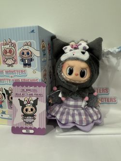 Popmart The Monsters x Hello Kitty And Friends Series Kuromi