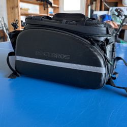 RockBros Waterproof Bicycle Pannier Bag Bike Rear Seat Pannier Bag 45L Rack Bag