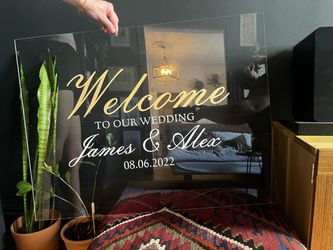 Custom Wedding/Event Signs!  Thumbnail