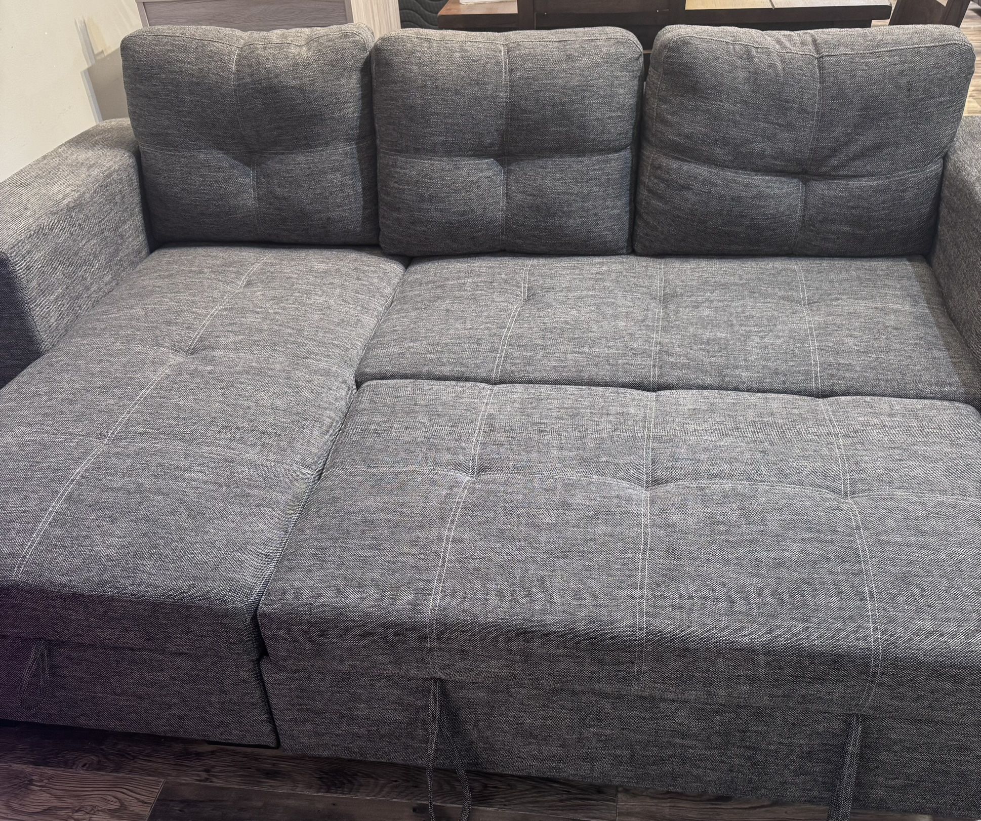 Monaco Pullout Sofa Sectional With Storage