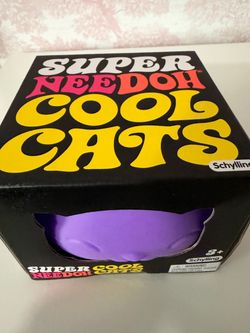 Schylling Super Nee Doh Cool Cats Stress Toy