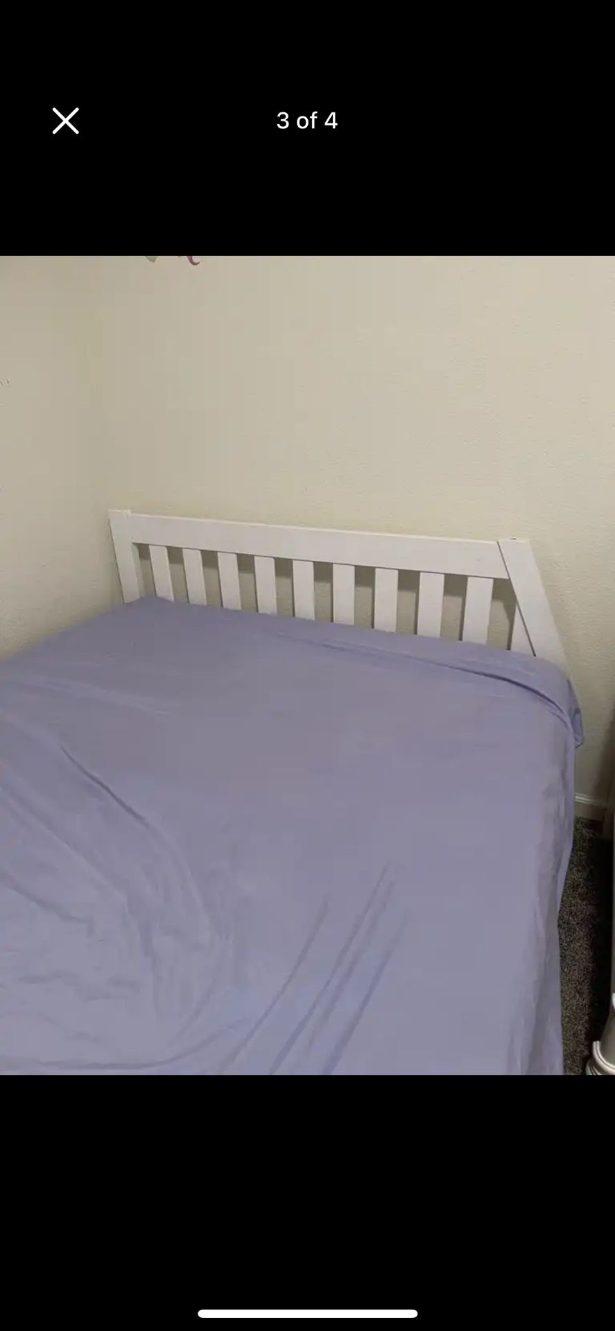 Full bed frame