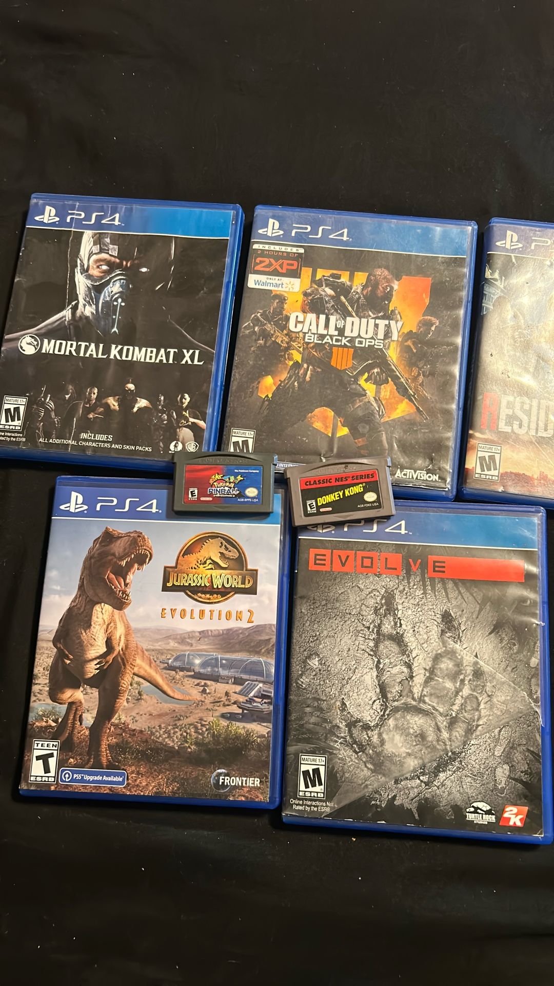 PS4/Gameboy Advance Games